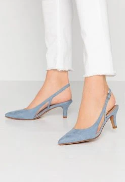 Anna Field Tacones - Blue, Mujer