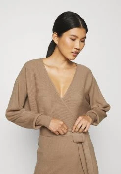 Anna Field Vestido De Punto - Mottled Dark Brown, Mujer -LuxeTrend Ventas 27db7f707a9940b1be9c5157da6ab7ae