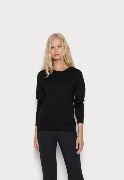 Anna Field MERINO WOOL JUMPER - Jersey De Punto - Black, Mujer