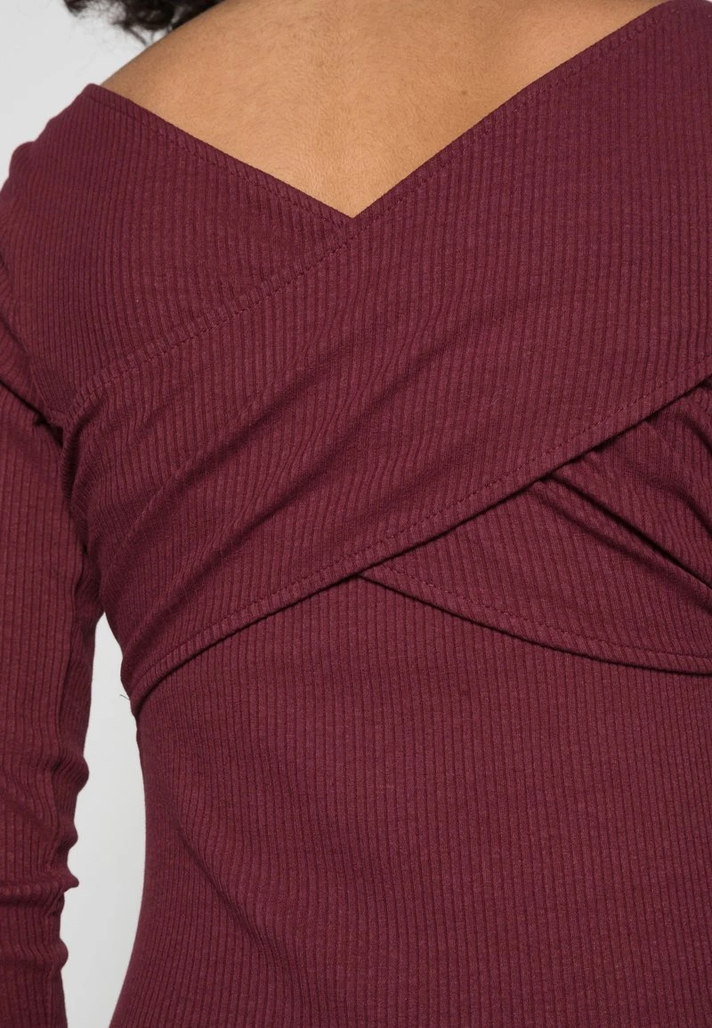 Anna Field Vestido De Punto - Bordeaux, Mujer 7 Anna Field Vestido De Punto - Bordeaux, Mujer - Imagen 5