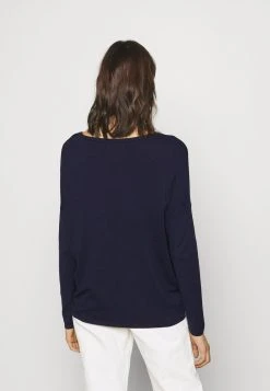 Anna Field RELAXED BOAT NECK - Jersey De Punto - Dark Blue, Mujer -LuxeTrend Ventas 290baef2a5434ff998d241844215a4ba