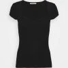Anna Field Camiseta Básica - Black, Mujer -LuxeTrend Ventas 29eb20d1d6da43f985c653c07a3c3924