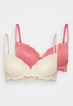 Anna Field 2 PACK LACE T SHIRT BRA - Sujetador Con Aros - Pink, Mujer -LuxeTrend Ventas 2c71be9663784635a9343fbc5f2aa140