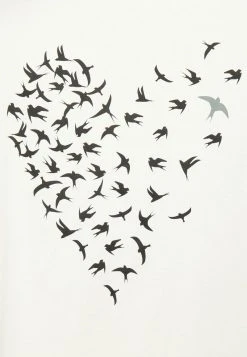 Anna Field MANDALA BIRD HEART TEE - Camiseta Estampada - White, Mujer -LuxeTrend Ventas 2cde65d9c41945c28a8835969c262884