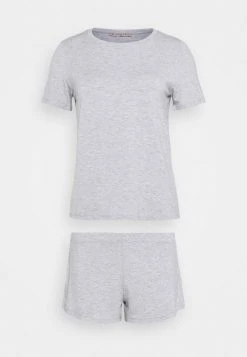 Anna Field Basic Short Set - Pijama - Light Grey, Mujer -LuxeTrend Ventas 2d6f856b79114b47a3cfdd01dbd2cdf0