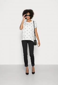 Anna Field MANDALA FEATHER TEE - Camiseta Estampada - White, Mujer -LuxeTrend Ventas 2ec5fcc12d4b45f4ba78f03f07d16282