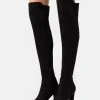 Anna Field Botas Mosqueteras - Black, Mujer