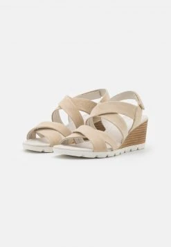 Anna Field LEATHER - Sandalias De Cuña - Beige, Mujer -LuxeTrend Ventas 2fa6c22bbb8c4b39b3198397e3a2f89b