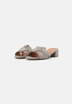 Anna Field LEATHER - Sandalias Planas - Grey, Mujer -LuxeTrend Ventas 315326f96c3749b4b0854edd96b7ef4a