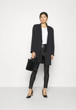 Anna Field 3 PACK - Camiseta De Manga Larga - Black/white/mottled Light Grey, Mujer