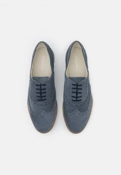 Anna Field LEATHER - Zapatos Con Cordones - Blue, Mujer -LuxeTrend Ventas 31e70ec4b8064466b4d7c5480f38a3f4