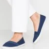 Anna Field Mocasines - Dark Blue, Mujer