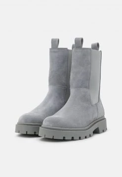 Anna Field LEATHER - Botines Con Plataforma - Grey, Mujer -LuxeTrend Ventas 35f06d6519dd41ae850b908207e41502