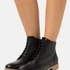Anna Field LEATHER - Botines Bajos - Black, Mujer