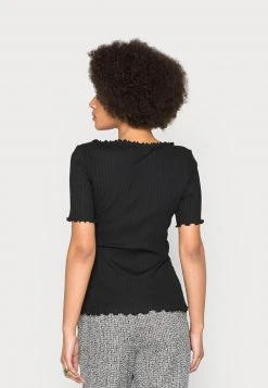 Anna Field Camiseta Básica - Black, Mujer -LuxeTrend Ventas 36a8f660f6084c2d8716bdfd77051e4e