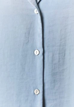 Anna Field HAMMERED SATIN PJ SET - Pijama - Blue Denim, Mujer -LuxeTrend Ventas 381276753d8f4fbf97e4030eaea611c1