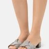 Anna Field LEATHER - Sandalias Planas - Grey, Mujer -LuxeTrend Ventas 38fa64dcad1847bb8b2978caefa37e9c