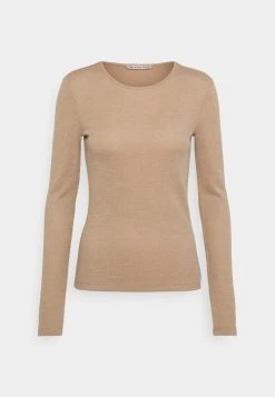 Anna Field Camiseta De Manga Larga - Mottled Beige, Mujer