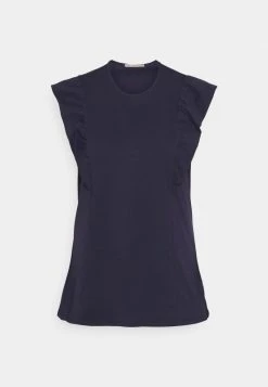 Anna Field Camiseta Básica - Dark Blue, Mujer -LuxeTrend Ventas 395b044805e84a109404caf0110b1ac3
