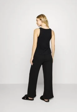 Anna Field RIB 3 PIECE PYJAMA - Pijama - Black, Mujer -LuxeTrend Ventas 3a6ebd02943940a5998f4a80f74e776b