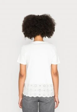 Anna Field Camiseta Básica - Off White, Mujer -LuxeTrend Ventas 3b082c6647504e4c827fba674f30102a