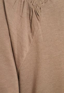 Anna Field Camiseta Básica - Light Brown, Mujer -LuxeTrend Ventas 3b77bd9efe39429ba925c6ab31fdb0b1