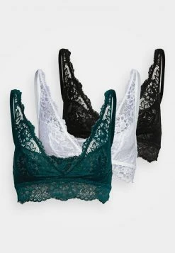 Anna Field 3PP BRALETTE - Top - Teal/black/off-white, Mujer -LuxeTrend Ventas 3d5fecec5db443f5961cf8848a0cc58a