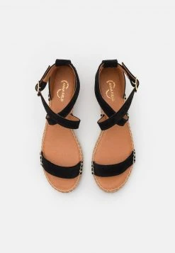 Anna Field COMFORT LEATHER - Alpargatas - Black, Mujer -LuxeTrend Ventas 3f3486e3c2954b8ca58e94533a67bb9d