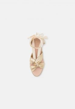 Anna Field LEATHER - Sandalias De Cuña - Gold, Mujer 10 Anna Field LEATHER - Sandalias De Cuña - Gold, Mujer -LuxeTrend Ventas 3f757f6b1a6e43f5a79277c1b1b0d7b6