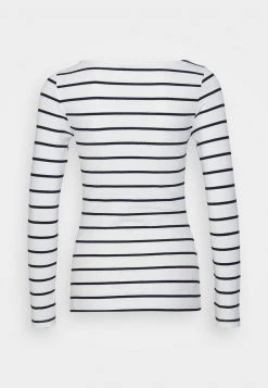 Anna Field 2 PACK - Camiseta De Manga Larga - White/navy, Mujer -LuxeTrend Ventas 3fd466ff52e5488bb9944f6568849f3b