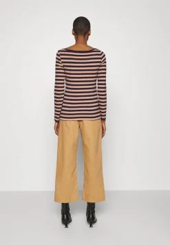 Anna Field Camiseta De Manga Larga - Camel/dark Blue, Mujer -LuxeTrend Ventas 43ffff4e59164dc4ab4534399b386a4a