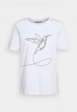 Anna Field Camiseta Estampada - White, Mujer -LuxeTrend Ventas 44520ead55ba4f48a410ca4c81705d6b