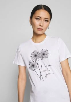 Anna Field Camiseta Estampada - White, Mujer -LuxeTrend Ventas 44546f9687534e649f859c492d2fff7a