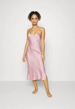 Anna Field SIMPLE SATIN LONG LINE NIGHTIE - Camisón - Pink, Mujer