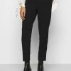 Anna Field BASIC BUSSINESS PANTS - Pantalones - Black, Mujer