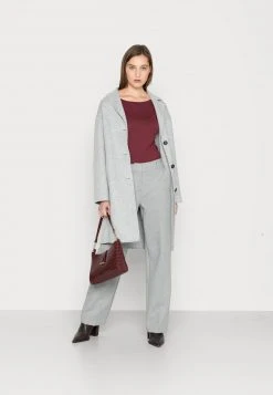 Anna Field 2 PACK - Camiseta De Manga Larga - Dark Red/black, Mujer