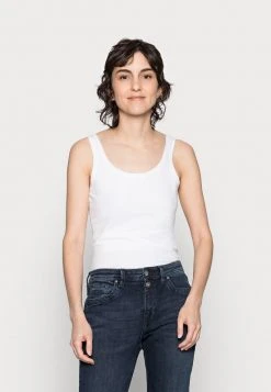 Anna Field BASIC TANK 3er Pack - Top - Black/white/light Blue, Mujer -LuxeTrend Ventas 4b0758d1cbe242d992936e748be86656