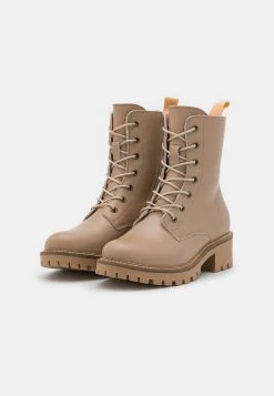Anna Field LEATHER - Botines Con Cordones - Beige, Mujer -LuxeTrend Ventas 4d3ae54227604b408eedb186f8dae634