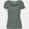 Anna Field Camiseta Básica - Olive, Mujer -LuxeTrend Ventas 4d6cc66acf4d4f1ab73defe49bcc37e0