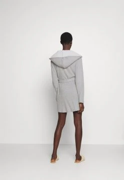 Anna Field RIBBED BATHROBE - Albornoz - Grey, Mujer -LuxeTrend Ventas 4e54779865654cbfae0cea0c15cfb93f