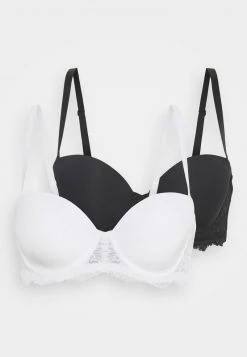 Anna Field 2PP LACE MULTIWAY BRA - Sujetador Con Aros - Black/off-white, Mujer -LuxeTrend Ventas 4f6108e3d74b430c89214f69a2d94045