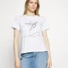 Anna Field Camiseta Estampada - White, Mujer