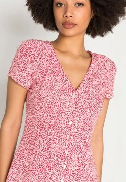 Anna Field Vestido Informal - Coral/white, Mujer -LuxeTrend Ventas 554e0218cb1240c7967e1854033bdfdb