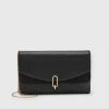 Anna Field Clutch - Black, Mujer