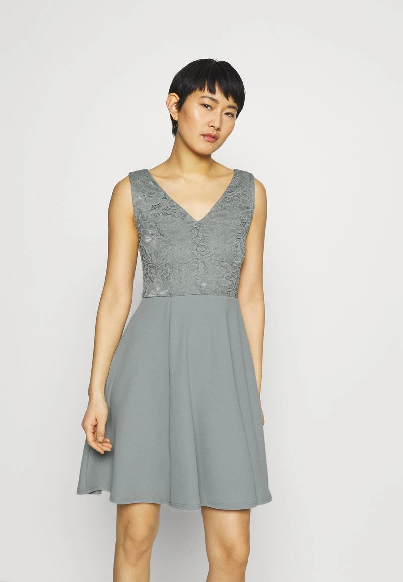 Anna Field Vestido De Cóctel - Slate Grey, Mujer 3 Anna Field Vestido De Cóctel - Slate Grey, Mujer