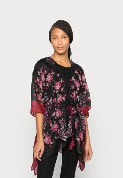 Anna Field Chaqueta Fina - Black/blue/red, Mujer