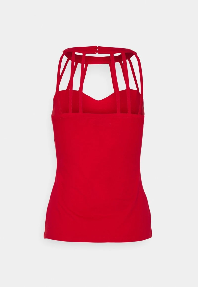 Anna Field Top - Red, Mujer 4 Anna Field Top - Red, Mujer - Imagen 2