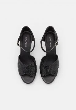 Anna Field LEATHER - Sandalias De Tacón - Black, Mujer -LuxeTrend Ventas 579778bc09db44e985fcc267f10a4930
