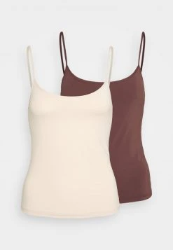 Anna Field MICRO 2 PACK - Camiseta Interior - Nude/brown, Mujer -LuxeTrend Ventas 58580be389c0484c964d0d0cdb880e95