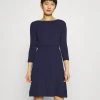 Anna Field Mini Waisted Basic Dress - Vestido Ligero - Dark Blue, Mujer